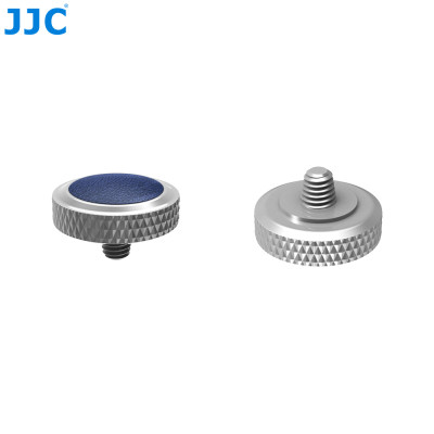 JJC SRB-GR BLUE Luxusní tlačítko spouště pro jemné spouštění fotoaparátu, modré