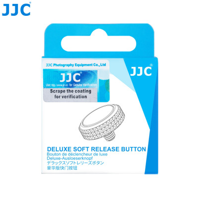 JJC SRB-GR BLACK Luxusní tlačítko spouště pro jemné spouštění fotoaparátu, černé