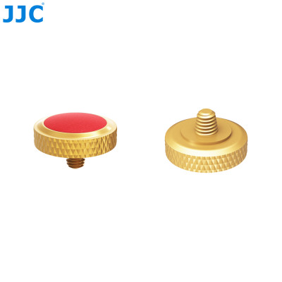 JJC SRB-DGD RED Luxusní tlačítko spouště pro jemné spouštění fotoaparátu, červené