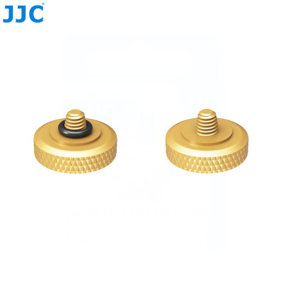 JJC SRB-DGD BLACK Luxusné tlačidlo spúšte pre jemné uvoľnenie fotoaparátu, zlaté - čierne