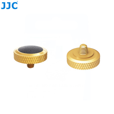 JJC SRB-DGD BLACK Luxusné tlačidlo spúšte pre jemné uvoľnenie fotoaparátu, zlaté - čierne