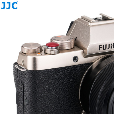 copy of JJC SRB-NSBBK  Nalepovací tlačítko na nešroubované spouště fotoaparátu, černé