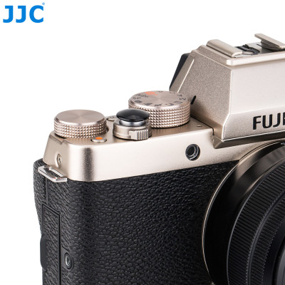 JJC SRB-NSBBK Nalepovacie tlačidlo pre odskrutkovanú spúšť fotoaparátu, čierne