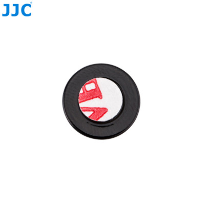 JJC SRB-NSBBK Nalepovacie tlačidlo pre odskrutkovanú spúšť fotoaparátu, čierne
