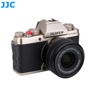 copy of JJC SRB-NSCBK   Nalepovací tlačítko na nešroubované spouště fotoaparátu, černé