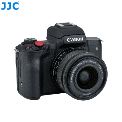 copy of JJC SRB-NSCBK   Nalepovací tlačítko na nešroubované spouště fotoaparátu, černé