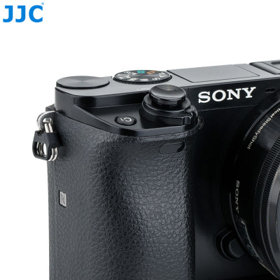 JJC SRB-NSCBK   Nalepovací tlačítko na nešroubované spouště fotoaparátu, černé