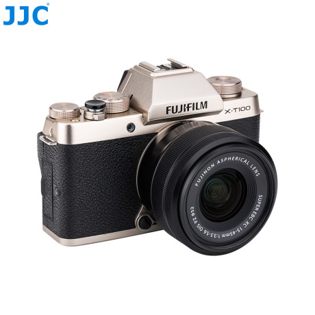 JJC SRB-NSCBK Nalepovacie tlačidlo pre odskrutkovanú spúšť fotoaparátu, čierne