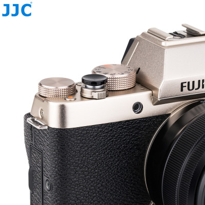 JJC SRB-NSCBK   Nalepovací tlačítko na nešroubované spouště fotoaparátu, černé