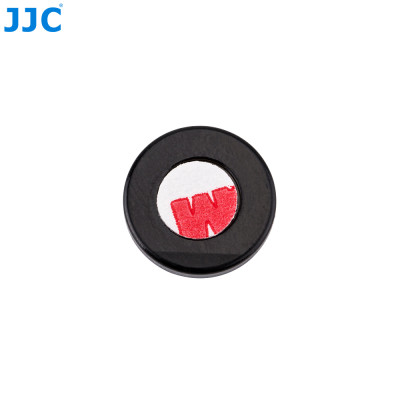 JJC SRB-NSCBK Nalepovacie tlačidlo pre odskrutkovanú spúšť fotoaparátu, čierne