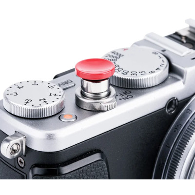 JJC SRB-M Strieborný adaptér SRB-M pre tlačidlo spúšte - umožňuje pripojiť skrutkovacie tlačidlo spúšte k fotoaparátu