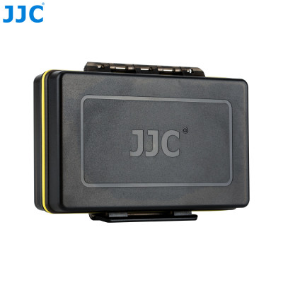 JJC BC-3UN1 Plastový box na batérie NP, kartu SD, čítačku a ďalšie