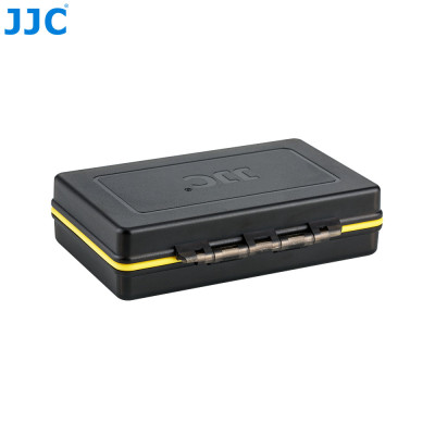 JJC BC-3XQD3   Plastový box na baterie Canon LP-E17 2 x ( např. ) + XQD Card x 3