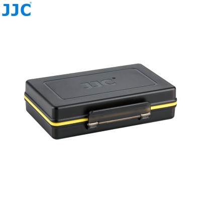 JJC BC-3XQD3   Plastový box na baterie Canon LP-E17 2 x ( např. ) + XQD Card x 3