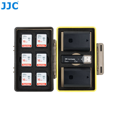 copy of JJC BC-3X8AA   Plastový box na baterie AA nebo 14500 x 8 ks