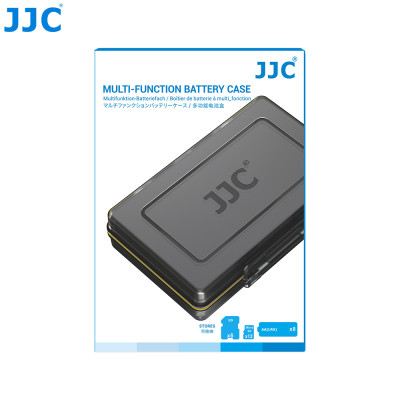 JJC BC-3SD6AA Plastový box na batérie AA x 8 ks + 6 kariet SD alebo 12 kariet Micro SD