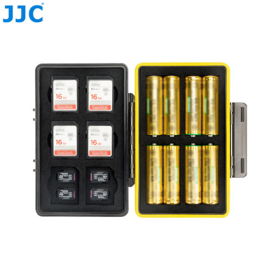 copy of JJC BC-3X8AA   Plastový box na baterie AA nebo 14500 x 8 ks