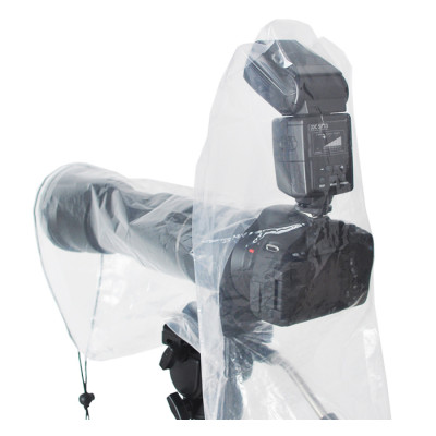 JJC  RI-6  Pláštěnka, ochrana proti dešti pro fotoaparáty s objektivem ( 45 x 17 cm )