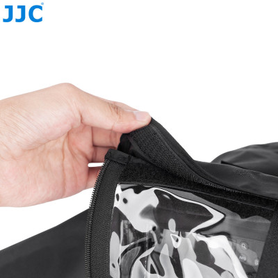 JJC Pláštěnka, ochrana proti dešti pro bezzrcadlové fotoaparáty (s objektivem) o rozměrech menších než 180 x 140 x 230 mm