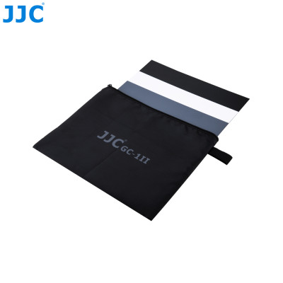 JJC šedá karta pro vyvážení bílé barvy 3v1