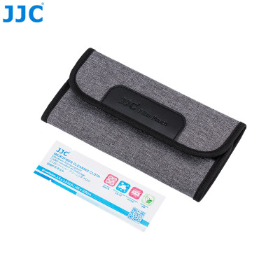 JJC FP-K3 pouzdro pro 3 filtry do 82 mm šedé