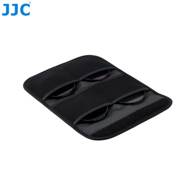 JJC FP-K4L GRAY  pouzdro pro 4 filtry do průměru 82 mm šedé