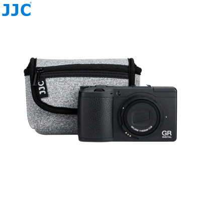 JJC OC-R1BG Neoprénové puzdro na fotoaparát 135 x 90 x 50 mm, tmavosivé