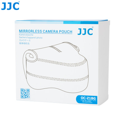 JJC OC-Z1BG Neoprénové puzdro na fotoaparát 143 x 120 x 110 mm, tmavosivé
