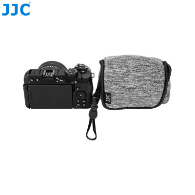 JJC OC-Z1BG Neoprénové puzdro na fotoaparát 143 x 120 x 110 mm, tmavosivé