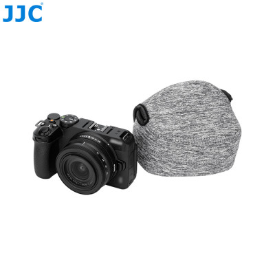 JJC OC-Z1BG Neoprénové puzdro na fotoaparát 143 x 120 x 110 mm, tmavosivé