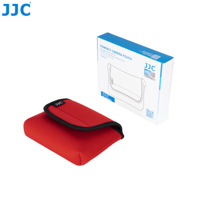 JJC OC-LSF2 RED Kompaktné neoprénové puzdro pre fotoaparáty LEICA, FUJI
