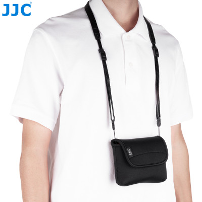 JJC OC-LSF2 BLACK Kompaktné neoprénové puzdro pre fotoaparáty LEICA, FUJI