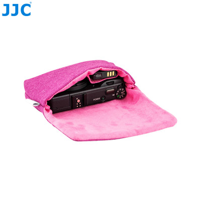 JJC CB-R1MA Kompaktní pouzdro na fotoaparát purpurová 151 x 95 x 33 mm