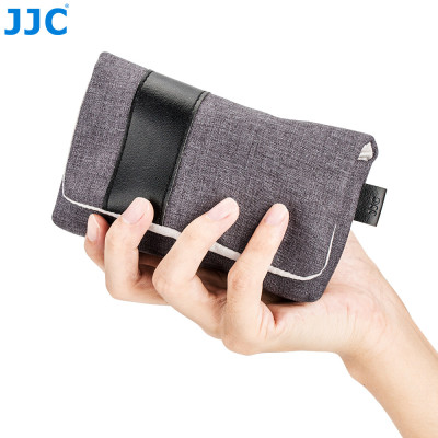 JJC CB-R1GR Kompaktní pouzdro na fotoaparát šedé 151 x 95 x 33 mm