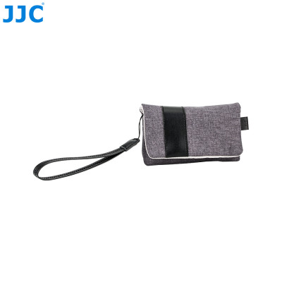 JJC CB-R1GR Kompaktné puzdro na fotoaparát sivé 151 x 95 x 33 mm