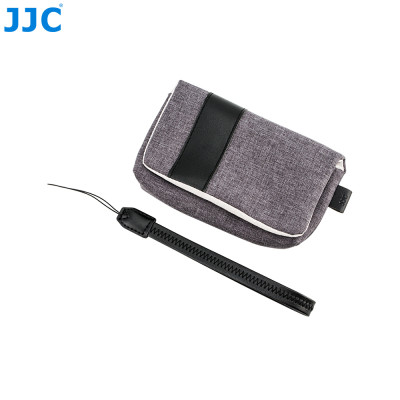 JJC CB-R1GR Kompaktné puzdro na fotoaparát sivé 151 x 95 x 33 mm