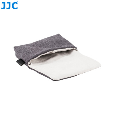 JJC CB-R1GR Kompaktné puzdro na fotoaparát sivé 151 x 95 x 33 mm
