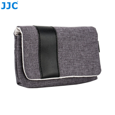 JJC CB-R1GR Kompaktné puzdro na fotoaparát sivé 151 x 95 x 33 mm