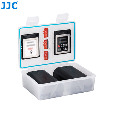 JJC BC-6 multifunkčné puzdro na batérie 87 x 56 x 27 mm