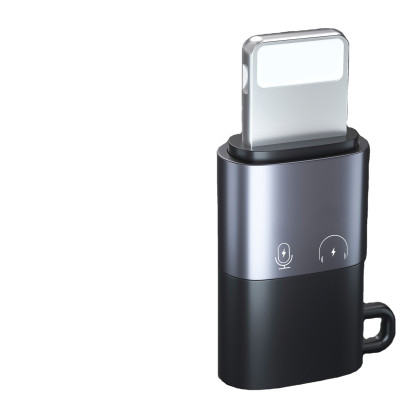 copy of PULUZ PU657B 8pinový adaptér USB-C / Type-C OTG (černý)