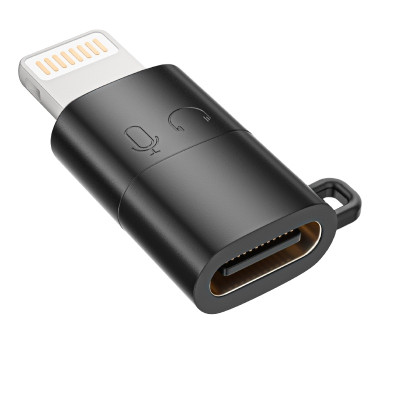 Adaptér USB-C na 8pin Lightning ( iphone ) Slúchadlá, mikrofón, nabíjanie