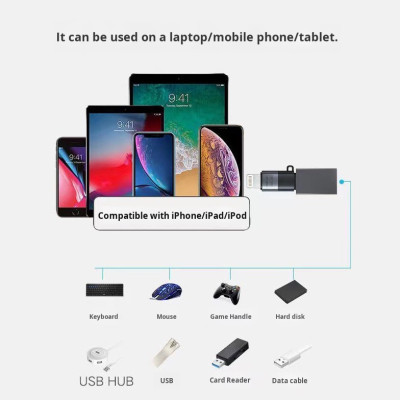 Adaptér USB-C na 8pin Lightning ( iphone ) nabíjanie, dáta