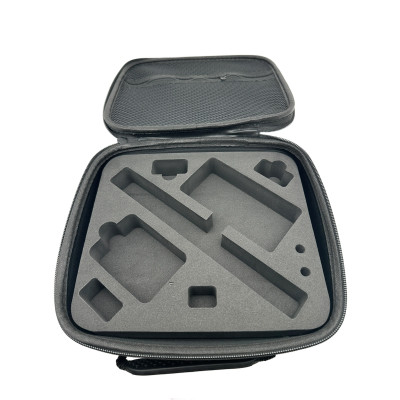 Vodotesné puzdro pre DJI Action 3 a príslušenstvo , 25 x 22 x 7 cm, sivé