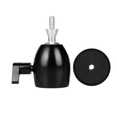 Kulová hlava s 1/4" šroubem a aretací, montáž na stativ  Q39