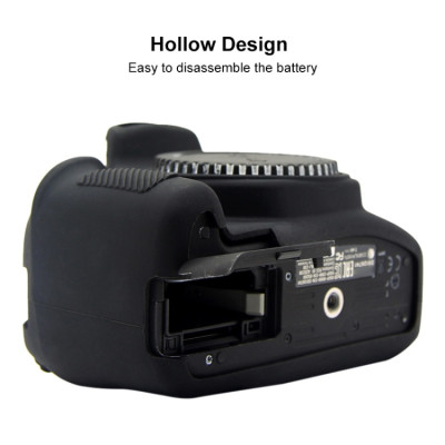 PULUZ silikonové pouzdro pro Canon EOS 1300D / 1500D (černé)