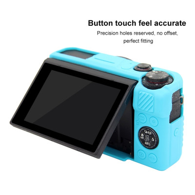 PULUZ silikonové pouzdro pro Canon EOS G7 X Mark II (modré)