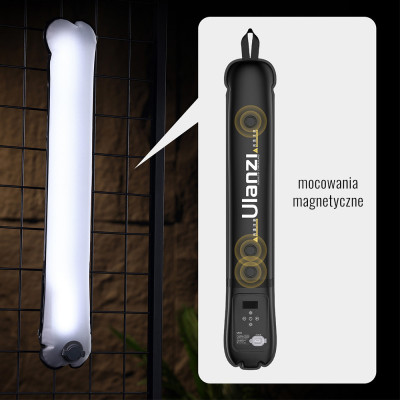 Ulanzi UA20 nafukovací LED video světlo 12W, 2700 - 6500K