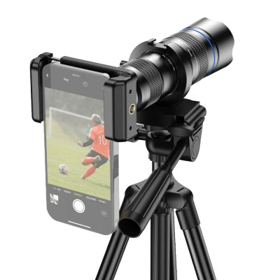 Apexel Objektiv s Zoomem 20-40x pro mobilní telefon se stativem