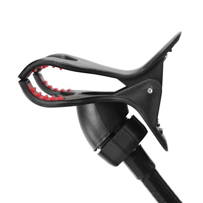 Dvojitý držák telefonu s ohebnými rameny s úchytem na stlůl