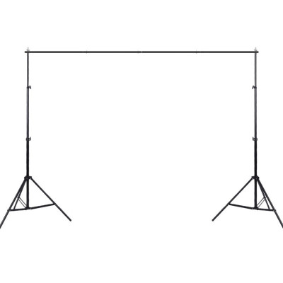 Konštrukcia pre zavesenie pozadia 3 x 2 m, statívy 200 cm + segmentový nosník 300 cm